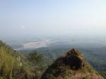 View of Bangladesh plains from Cherrapunji