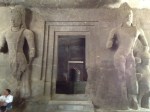 Temple inside Elephanta Caves