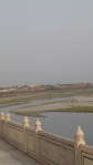 View of Yamuna River and Agra For from Taj