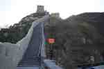 Climbing the stairs at Juyong Pass