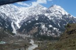 View between Solang and Manali