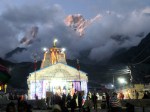 Kedarnath Temple at Sunset