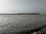 River Ganga as it flows by Paramarth Ashram in Haridwar