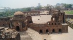 Feroz Shah Kotla view from the pillar area