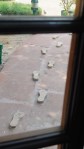 Gandhiji’s final footsteps depiction