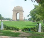 India Gate view