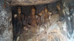 carving rs inside the cave in bojjanakonda