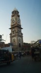 clock tower in the middle of ajmer