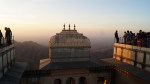 kumbhalgarh fort at sunset