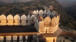kumbhalgarh fort wall at sunset