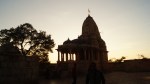 mirabai temple at sunset