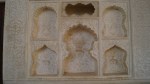 stonework inside amber fort jaipur
