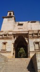 the doorway of alauddin khilji at chittorgarh