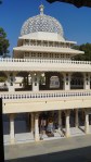 the statue hall in the courtyard of udaipur city palace
