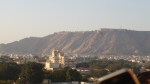 view from hawa mahal courtyard jaipur