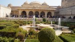 view of winter quarters in amber fort jaipur