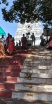 Last few steps leading up to the Annavaram Temple