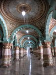 Mysore Palace 1st Floor Main Hall looking outside