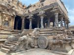 Built-in Chariots Airavatesvara Temple