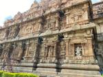 Sculputures and steps to secret temple at Gangaikonda cholapuram